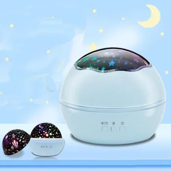 

LED Night Light Projector Star Moon Sky Rotating Sleep Romantic LED USB Projection Lamp For Children Baby Bedroom Gift #15