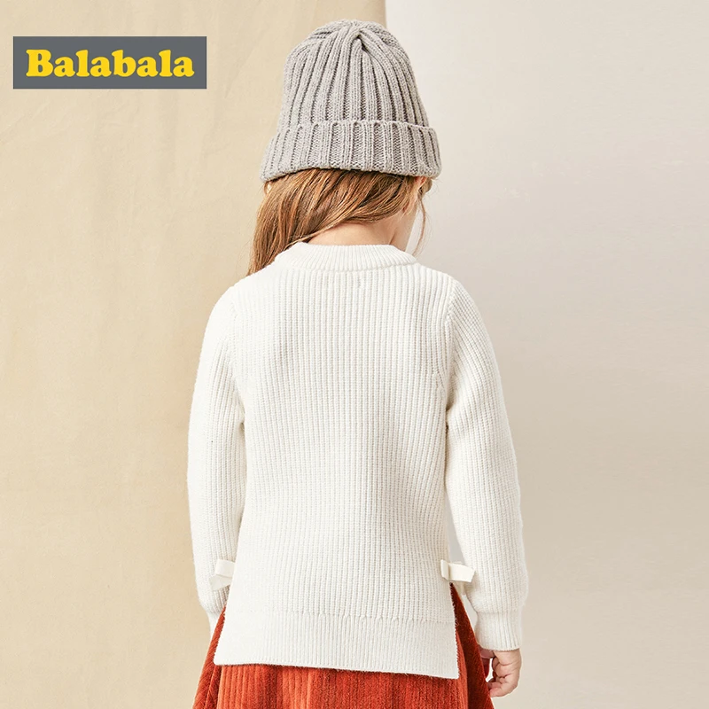 Balabala/детская одежда; свитер для девочек; сезон осень-зима; коллекция года; джемпер для девочек; пуловер; свитер