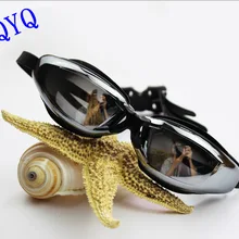 Профессиональные плавательные очки для плавания для мужчин t мужские женские очки для взрослых с гальваническим покрытием Высокая четкость большая коробка близорукость анти-ФО