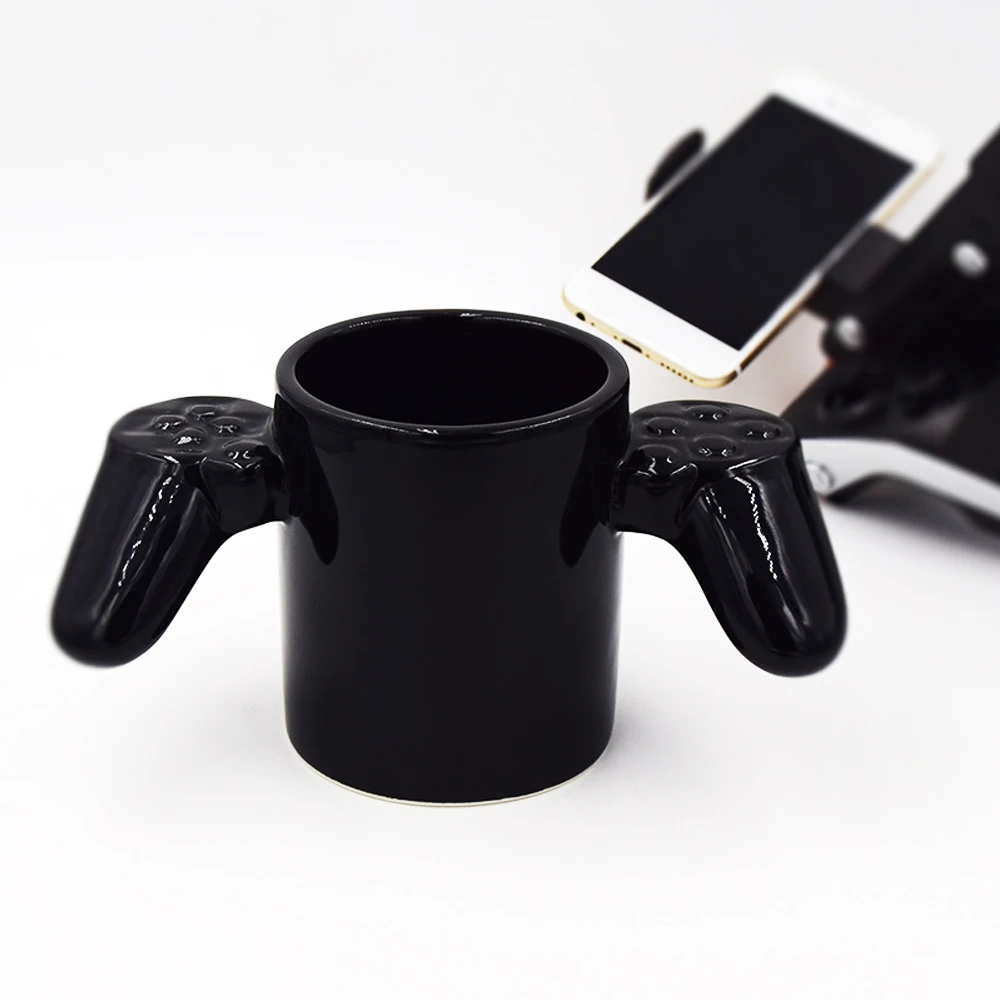 Креативная 3D кружка для кофе с игровым контроллером, кружка с ручкой, керамическая чашка, кружка для чая и молока, игра для мальчика, подарок на день рождения, Рождество