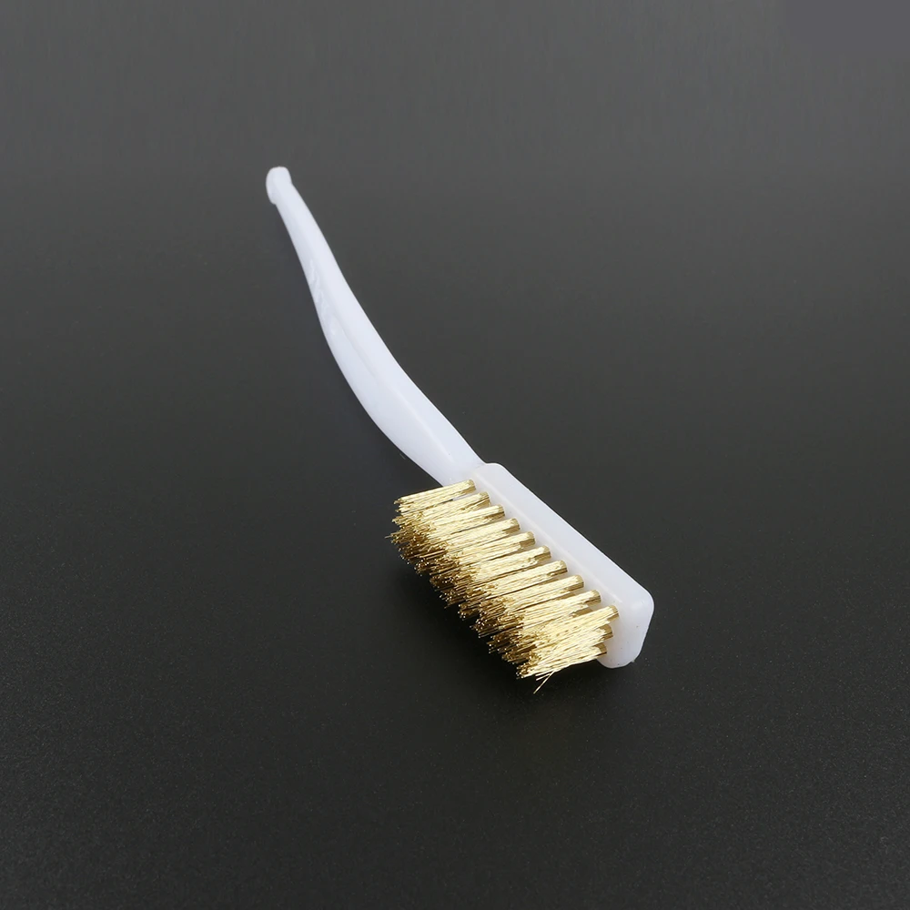 Инструмент для очистки 3D-принтера медная проволочная зубная щетка медная щетка ручка для блока сопла Hotend Очистка частей горячей кровати