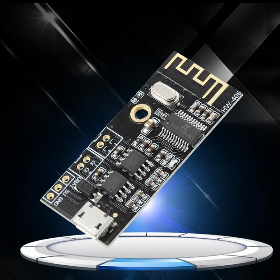 HW-406 Bluetooth 4,2 аудио Беспроводная стереоколонка приемник модуль усилитель мощности Bluetooth модуль