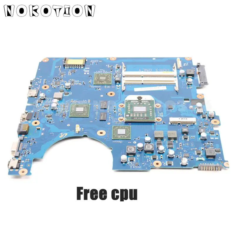 NOKOTION для Samsung R525 NP-R525 материнская плата для ноутбука HD4200 512MB DDR3 Бесплатная cpu BA92-06827A BA92-06827B NOKOTION для Samsung R525 NP-R525 материнская плата для ноутбука HD4200 512MB DDR3 Бесплатная cpu BA92-06827A BA92-06827B