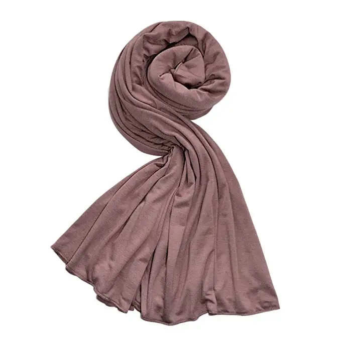 BOHOWAII 180x90 см хиджаб из Джерси шарфы шали высокого качества хлопок хиджаб платок обертывание женский мягкий легкий мусульманский шарф