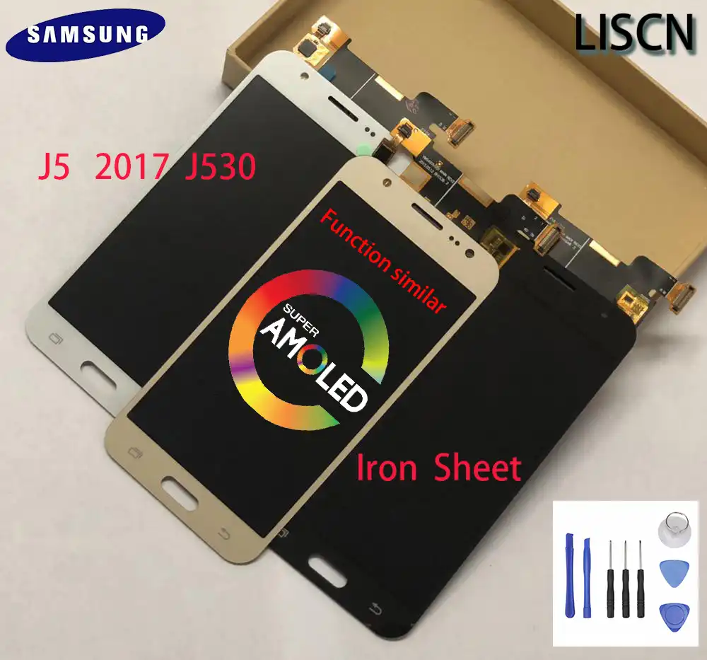 100 Test Replacement Samsung Galaxy J5 17 J530 J530f J530m Lcd Similar Amoled Display Touch Screen Digitizer Assembly Adjust Mobile Phone Lcd Screens Aliexpress