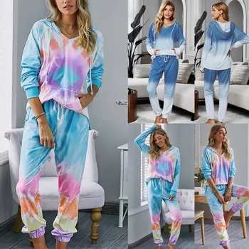

Two Piece Outfits for Women Elastic Waist Office Lady Print 2 Piece Set Women Two Piece Set Women 2020 Casual Fashion Clothing