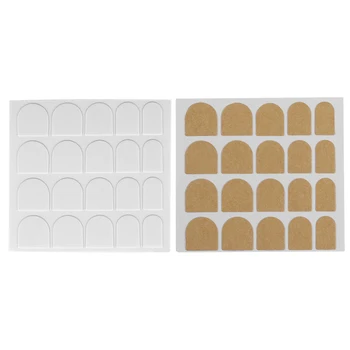 

20pcs Double Sided Tape for False Nail Tips Adhesive Tab Manicure NEW Nail Art