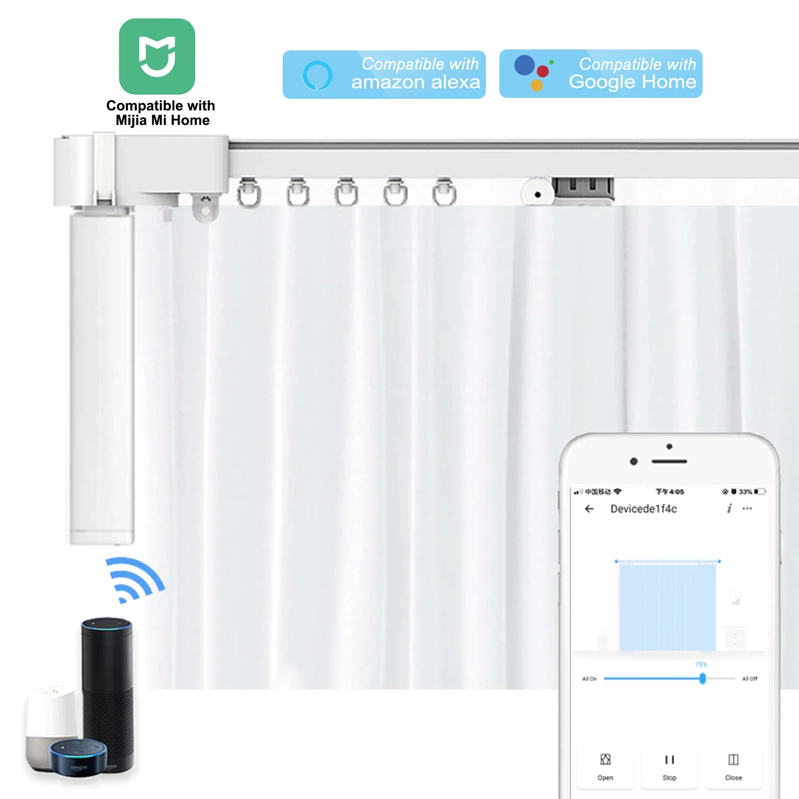 mi home compatible google home