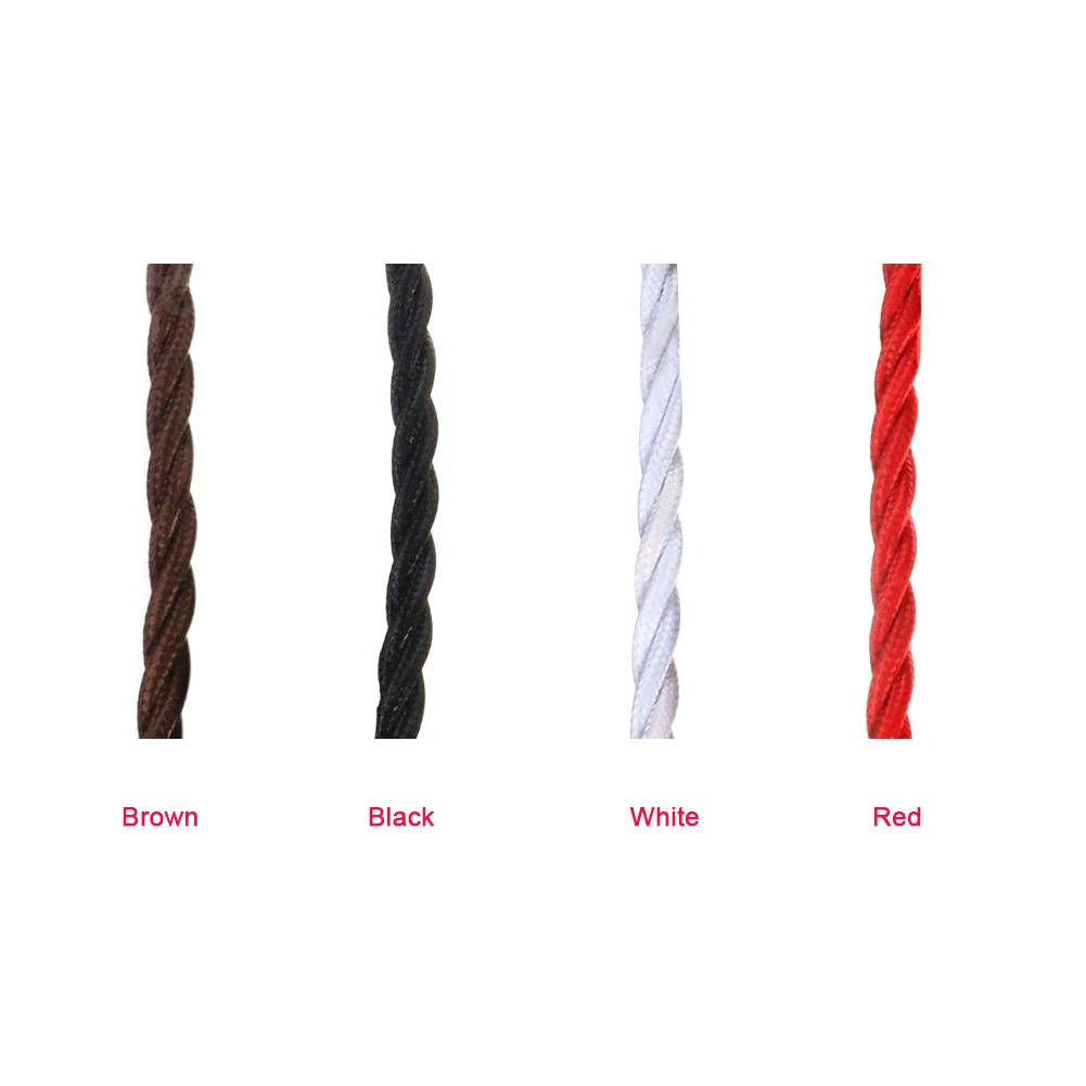 3 основные аксессуары электрический кабель освещение витой потолочный