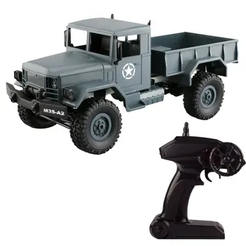 

4WD RC Crawler Car 2.4G Remote Control Big Foot Off-road Crawler Military Vehicle Model RTR Toy For Kids Gift MN-35