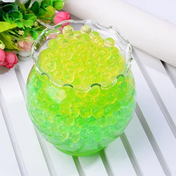 

10 packs of 10,000 PCS colored water baby soaked in water, become big beads, absorbent beads, crystal mud, plant decoration
