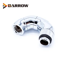 BARROW G1/4'' Thread 180 Degree Rotary Fitting Adapter Rotating 180 Degrees Water Cooling Metal Adaptors TSWT1804-V1 цена BARROW G1/4'' Thread 180 Degree Rotary Fitting Adapter Rotating 180 Degrees Water Cooling Metal Adaptors TSWT1804-V1 цены онлайн