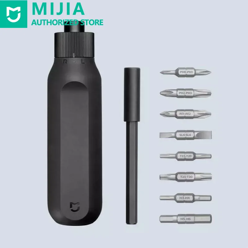 Набор отверток Xiaomi Mijia 16 в 1 с храповым механизмом и магнитной ручкой набор белых