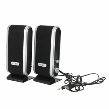 

6W Mini Portable USB Speakers for Notebook Laptop Mobile Phone PC Wired Music Player with Built-in Sound Amplifier Audio Speaker