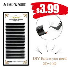 Easy fan magic lash Новое поступление цветение ресниц объемный эффект накладные ресницы самостоятельное изготовление веер цветение искусственная норка наращивание ресниц