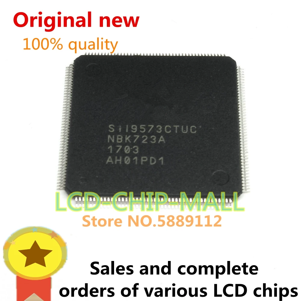 

В наличии, 2 шт., QFP176 sil9573ktoc sii9573ktoc 9573 QFP176