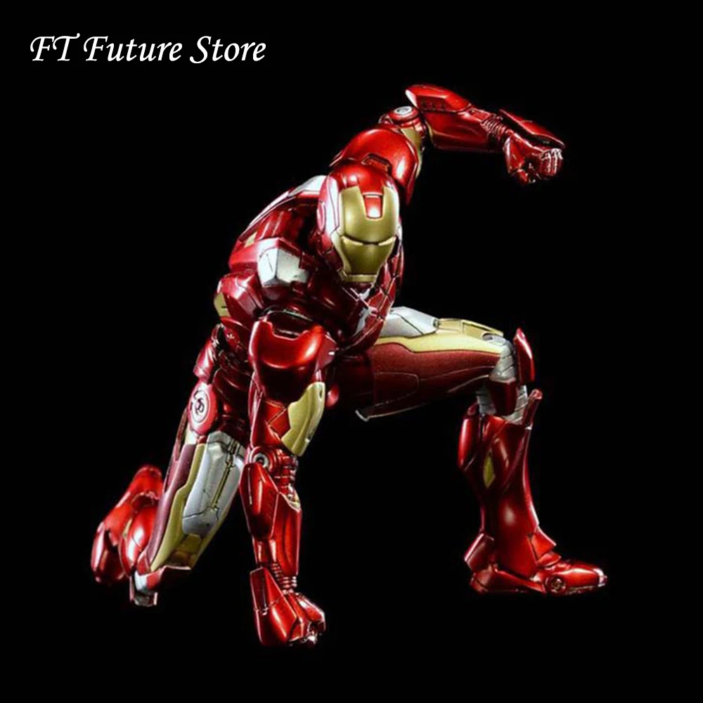 Comicave 1//12 Scale Iron Man MK33 Red Ver Action Figure Alloy Led Light Model