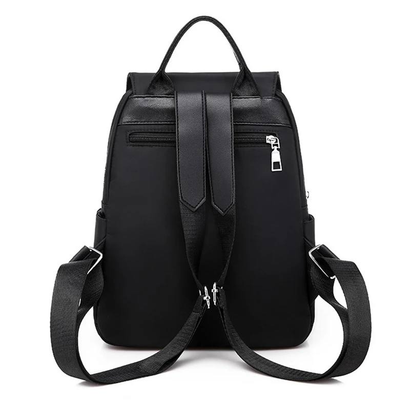 

9L Oxford School Backpack for Teenagers 2020 Tassels Women Backpacks Small Korea Fashion Schoolbag Black Khaki Back Pack