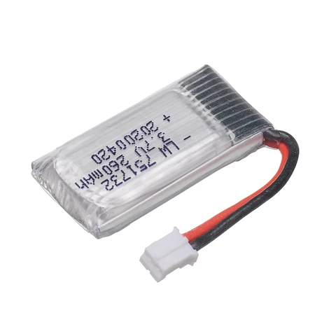 37V 260mAh Lipo Battery For H36 E010 E011 E012 E013 Drone for Furibee F36 RC Quadcopter Parts 37v 751732 Battery Charger Set title=