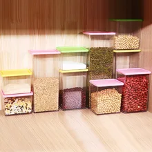 Factory Direct Stackable Grain Storage Tank Kitchen with Cap Sealed Plastic Cans Storage Box ab 1769 l32e factory sealed