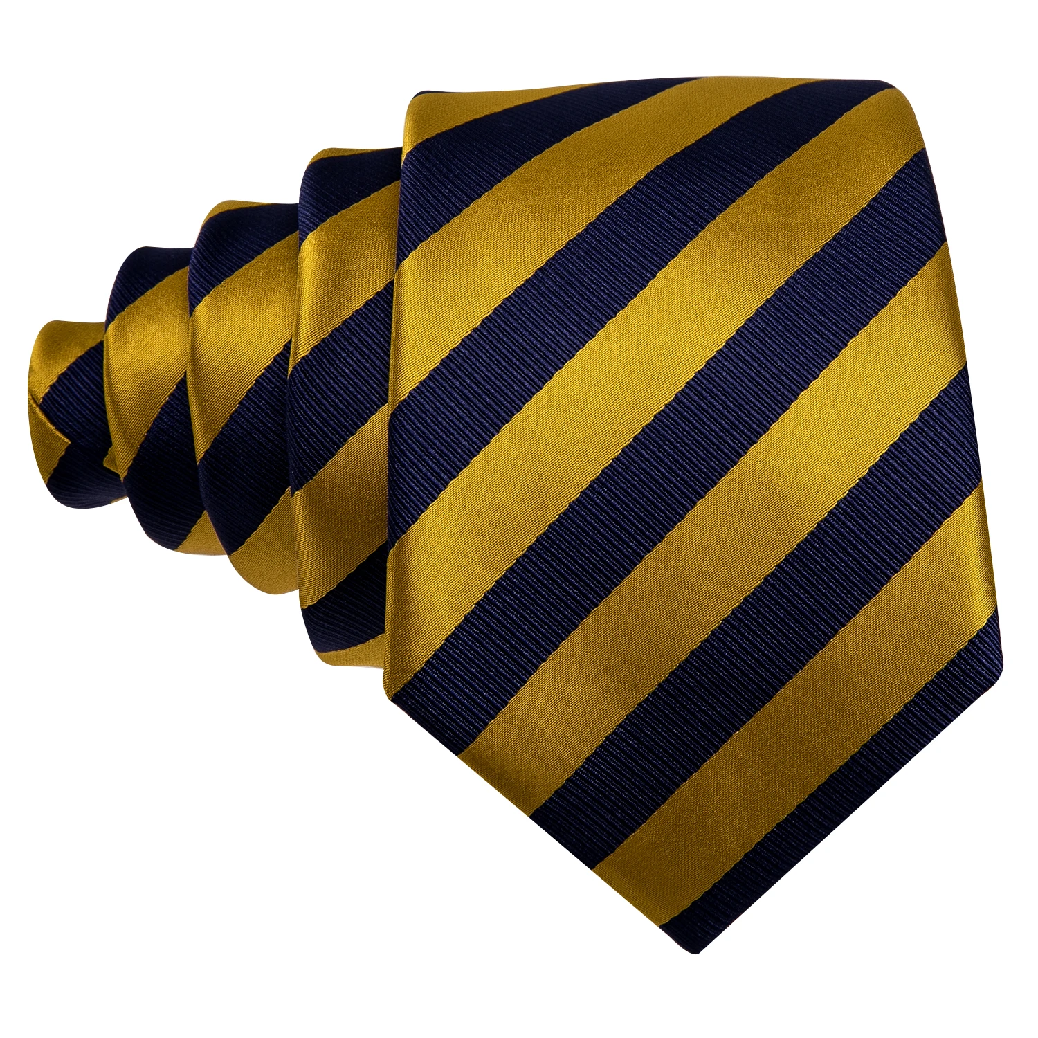 Suit Wedding Tie NeckTies Hanky Sets Business Fashion New Gold Striped 100% Silk Tie Gifts For Men Gifts 7 Hcf3b37d3ad4d4a01a74e906161e67fb91
