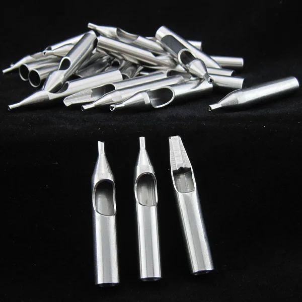 

One Stainless Steel Tattoo Tip Nozzle For Tattoo Machine Needles Accessory Supply