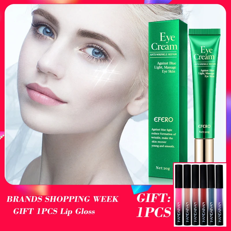 

EFERO Unisex Eye Cream Moisturizing Against Blue Light Eye Cream Anti-aging Lifting Dark Circles Remover Whitening Skin Care
