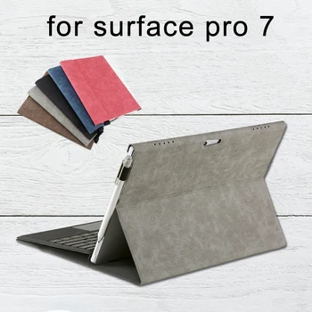 

Laptop Tablet Sleeve for Microsoft Surface Pro 7 Stand Holder for Surface Pro7 Case Women Men Solid Laptop Bag