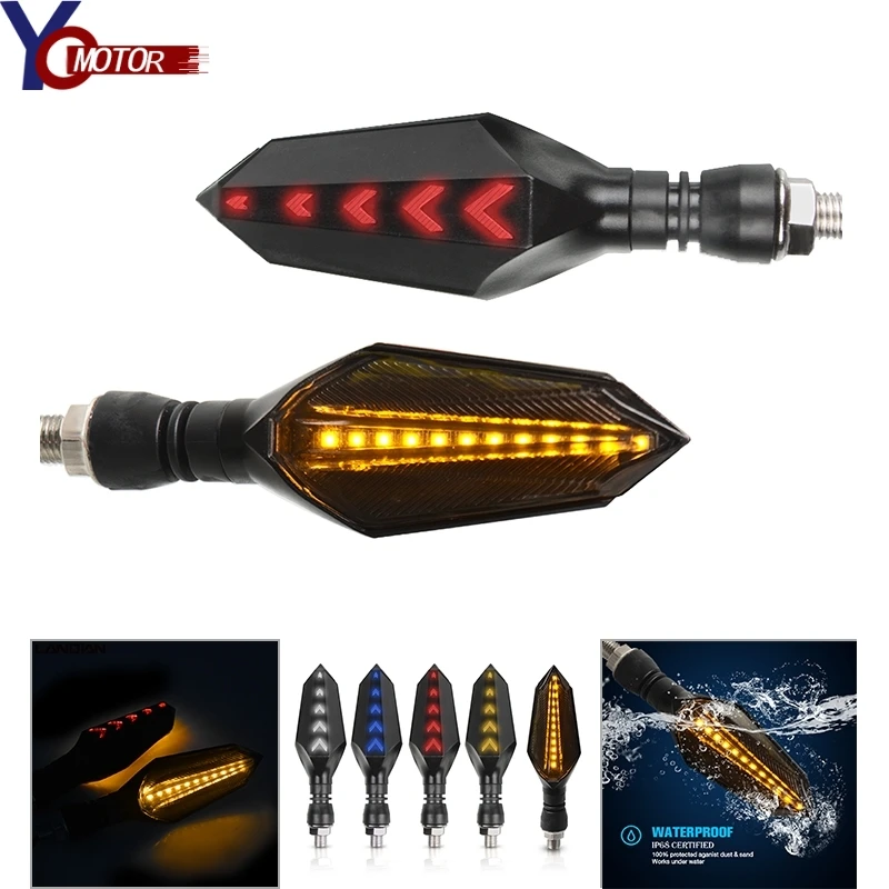 

Motorcycle Turn Signal Light Flashing 12 LED lights FOR HONDA CB190R XADV X-ADV 750 CBR250R CBR300R CRF1000L CBF600 CBR650F