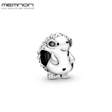 Топ Новая Осенняя Nino Ежик очаровательные серебряные бусины 925 пробы подходят Для женщин Браслеты ожерелья с подвесками сделай сам, ювелирное изделие