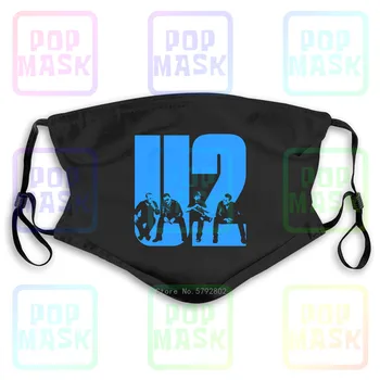 

Dust Mask with Filter U2 Logo Custom Casual Style Washable Reusable Mask
