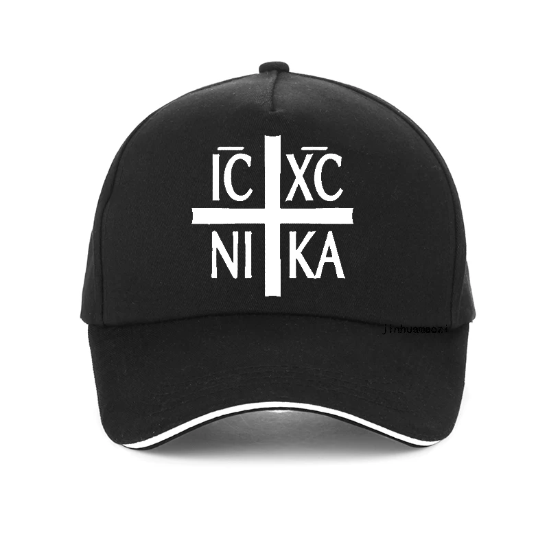 Orthodox Christianity IC XC NIKA Cross Christian Orthodox men print Baseball Cap Unisex summer
