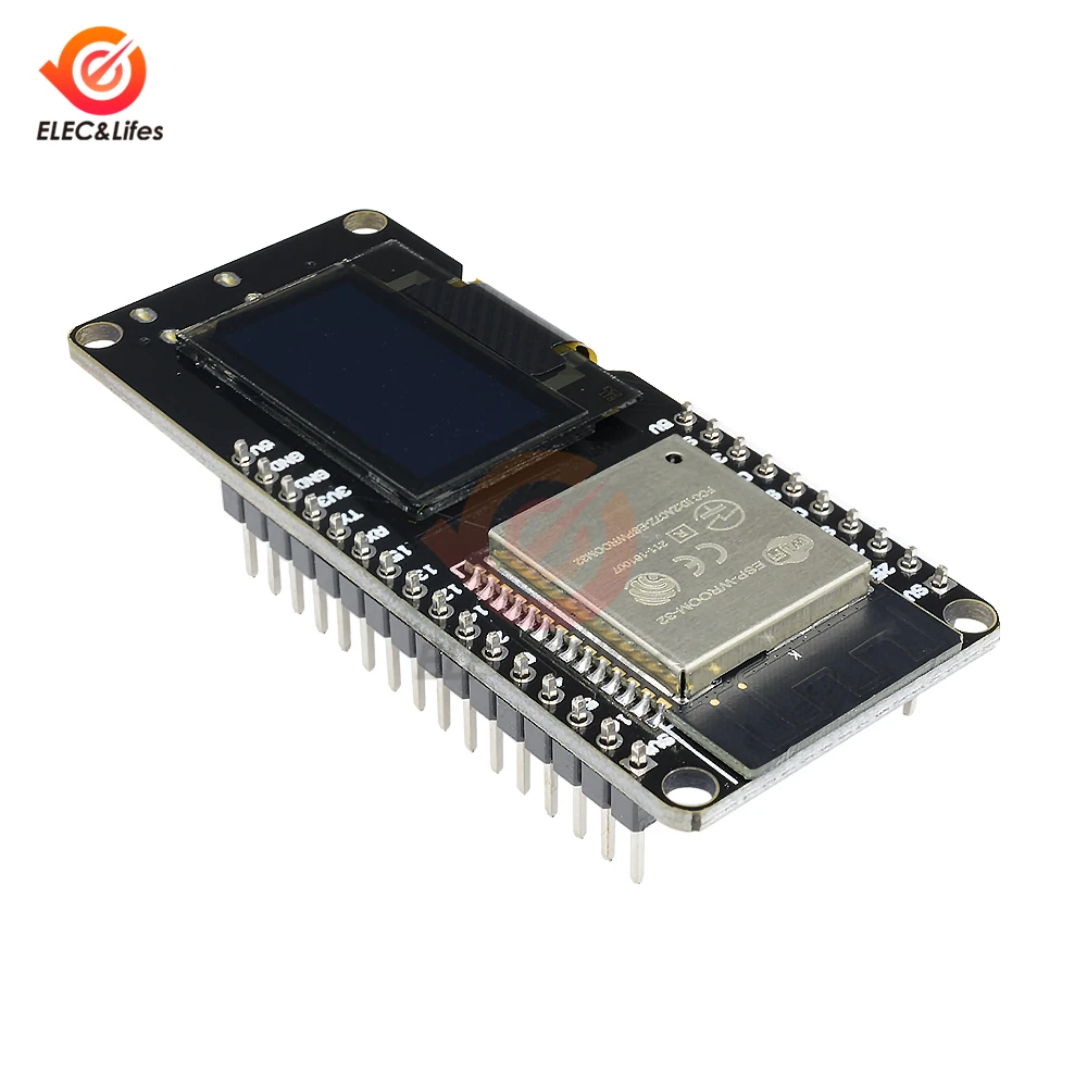 0,96 ''0,96 дюймов OLED дисплей CP2102 ESP32 ESP-32 ESP-WROOM-32 WiFi Bluetooth макетная плата модуль для Wemos D1 2,4 ГГц