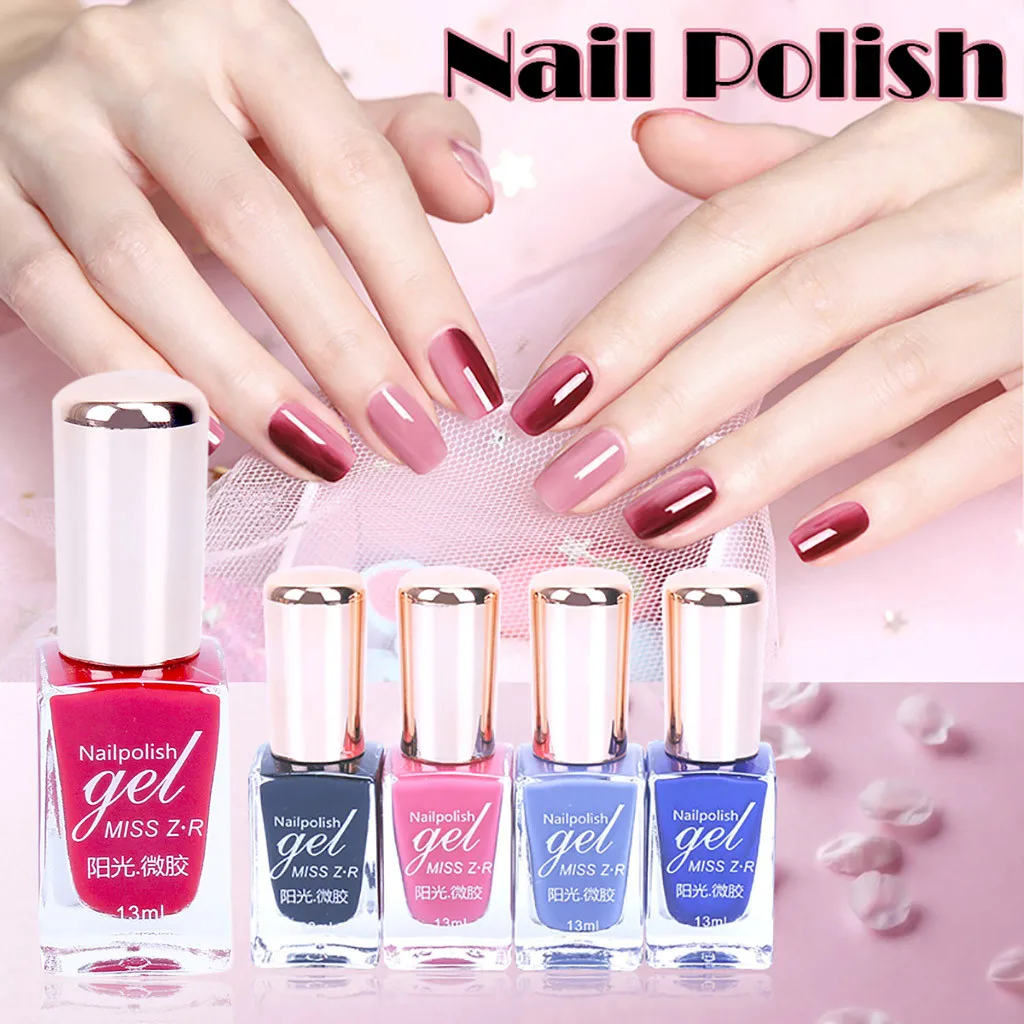 13ML Water Based Nail Polish Gel Waterproof Lasting Breathable Varnish nail art gel гель лак для ногтей 2020 new | Красота и