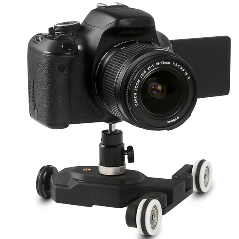 RISE-C100 Pro 3 колеса Wirelesss видео Камера автоматическая тележка Скейтер для железнодорожных путей для Dslr Камера s видеокамеры для Iphon