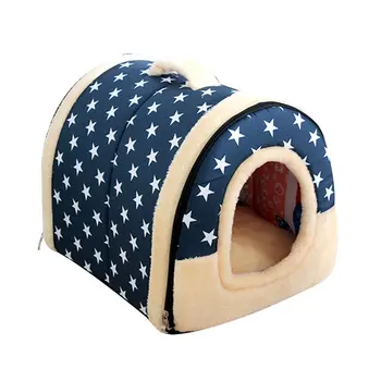 

Dog Nest Mat Star Pattern Luminous Puppy Pets Dog Cat Bed House Cotton Super Warm Dog Kennel Animal House Pet Products 1pcs