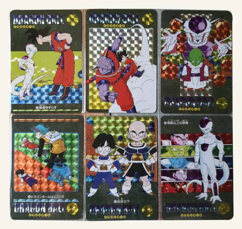 

42PCS DRAGON BALL Wind and Cloud Repeated Second Bomb Toy Figures Commemorative Edition Game Flash Card Collectie Kaarten