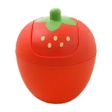 

Waste Can Practical Eco-friendly Desktop Smooth Edges Trash Bin for Dorm Trash Bin Trash Can