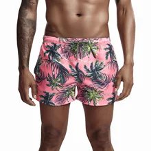 Seobean розовые кокосы дерево плавательные трусы купальник мужские быстросохнущие брюки пляжные шорты Плавки ming мужские шорты для серфинга короткие cortos hombre