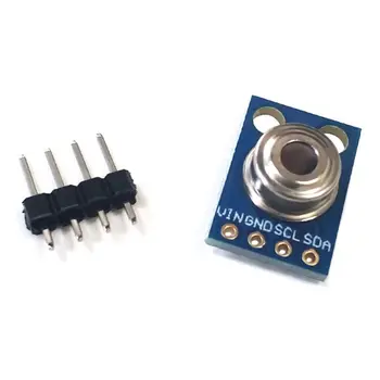 

GY-906 MLX90614ESF-BAA/BCC/DCI Non-contact Infrared Temperature Sensor Module Contactless IR Sensor Board
