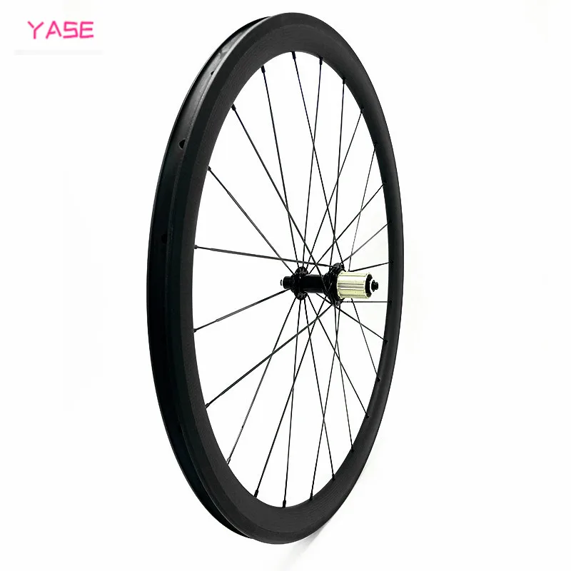 YASE 700c колеса для шоссейного велосипеда 1420 Powerway R13 керамический подшипник колеса Трубчатые 60x23 мм 700c колеса Карбоновые