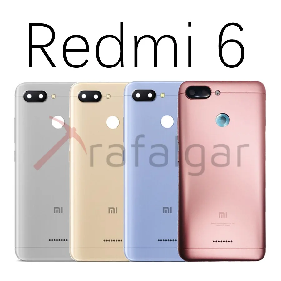Чехол на заднюю панель для Xiaomi Redmi Note 6 Pro, чехол на заднюю дверь, чехол для Redmi 6A Note6 Pro для Xiaomi Redmi 6 Pro, чехол на батарею