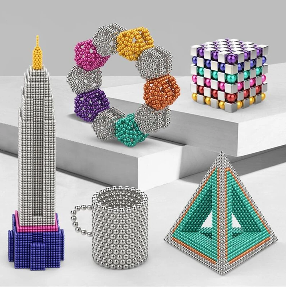Magnet 216Pcs/set 3mm Magic with Metal Box Magnetic Blocks Balls NEO Sphere Cube Beads Building Funny Decompression Relax Puzzle
Magnet 216Pcs/set 3mm Magic with Metal Box Magnetic Blocks Balls NEO Sphere Cube Beads Building Funny Decompression Relax Puzzle