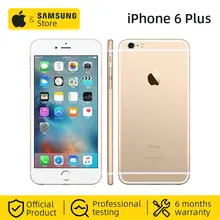 Apple iPhone 6 Plus 16/64GB Встроенная память 5,5 дюймов 1080P Дисплей Dual Core 1,4 ГГц 4 аппарат не привязан к оператору сотовой связи для б/у мобильных телефонов