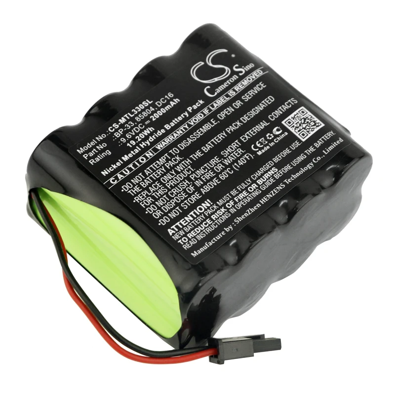 Аккумулятор cameron sino 2000mah для MARTEL BetaGauge 330 MARTEL 85804 BP-33 DC16