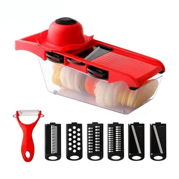 

Vegetable Cutter Home Multi-function Chopper Kitchen Chopper Shredder Slicer Grater Tools Kitchen Accessories Kitchen Gadgets