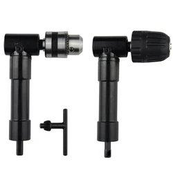 Adaptador de taladro eléctrico de ángulo de 90 grados, vástago hexagonal de 8mm, 1 10mm + llave, accesorio de Taladro Inalámbrico, adaptador de ángulo máximo/25N * m