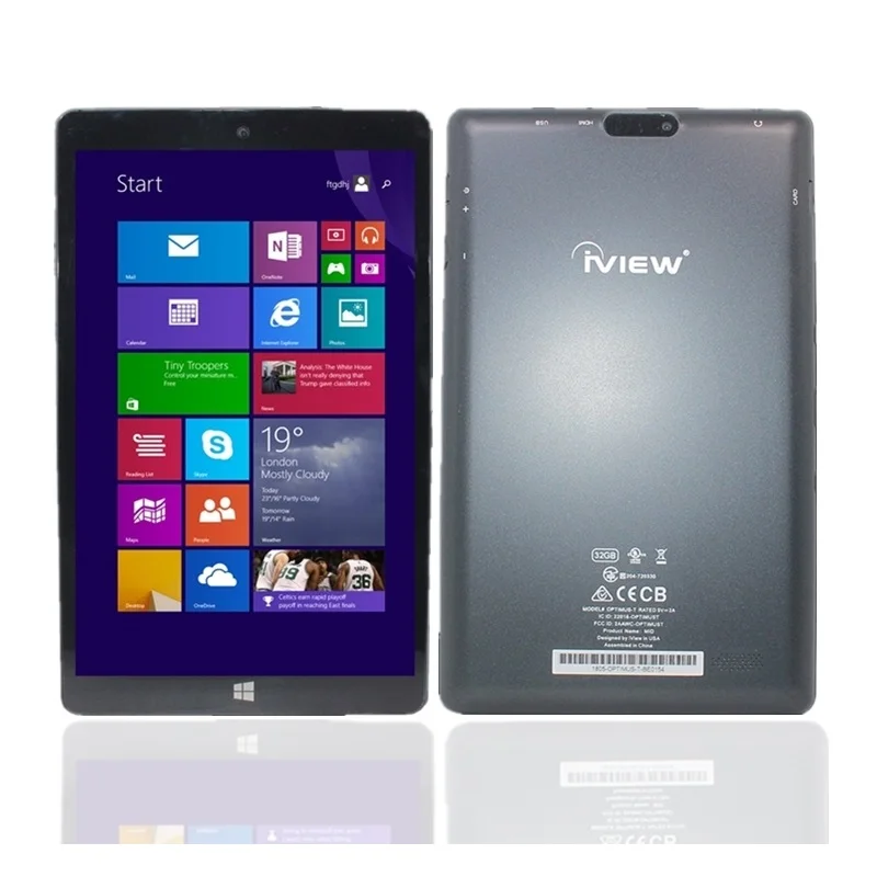 Планшет G8 8 дюймов Windows 10 2 ГБ + 32 1280*800 ips дисплей четырехъядерный HDMI WiFi Две камеры