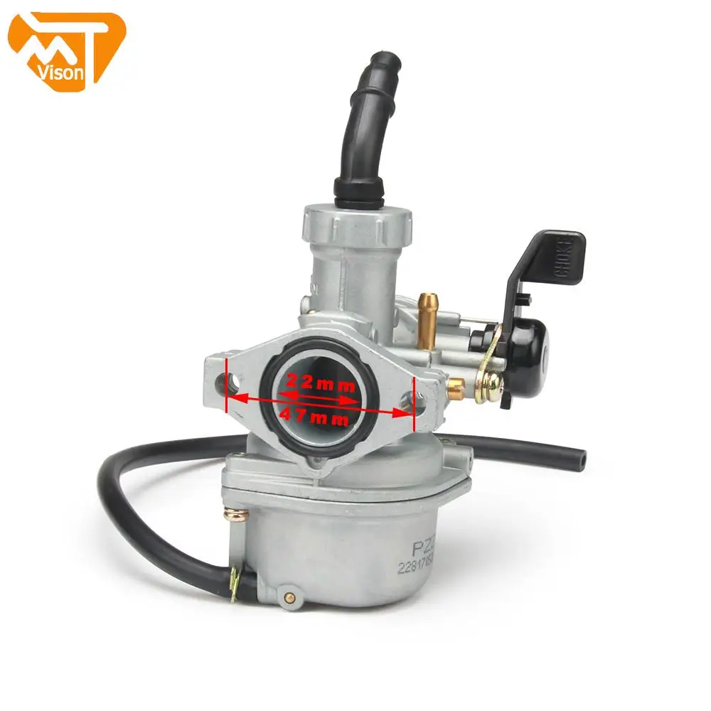 Ручной Дроссель PZ22 22 мм карбюратор для 110cc 125cc мотоцикл яма Dirt bike ATV Quad Motocross monkey KAYO