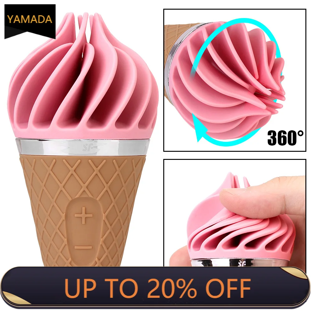Mini Ice Cream Sex Vibrator Female
